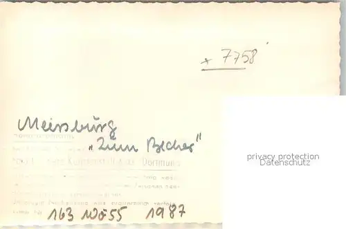 AK / Ansichtskarte Meersburg_Bodensee Zum Becher Meersburg Bodensee