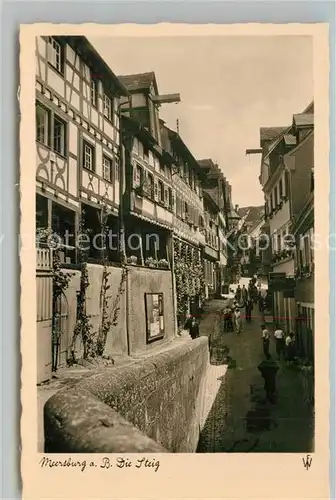 AK / Ansichtskarte Meersburg_Bodensee Die Steig Meersburg Bodensee