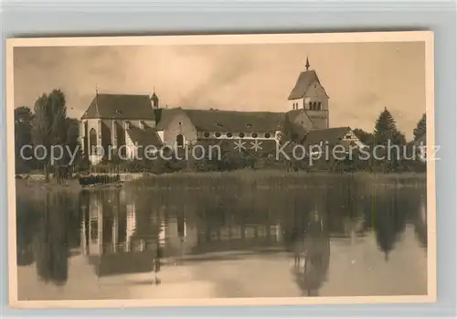 AK / Ansichtskarte Insel_Reichenau_Bodensee Kirche 