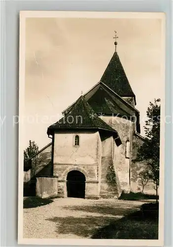 AK / Ansichtskarte Insel_Reichenau_Bodensee Kirche Oberzell 