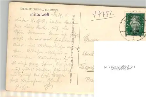 AK / Ansichtskarte Insel_Reichenau_Bodensee Kirche Mittelzell 