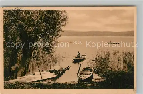 AK / Ansichtskarte Insel_Reichenau_Bodensee Uferidyll 