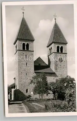 AK / Ansichtskarte Insel_Reichenau_Bodensee Kirche 