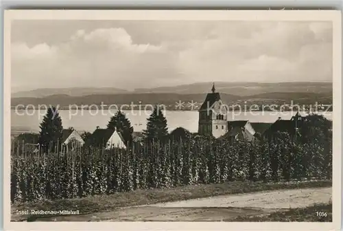 AK / Ansichtskarte Insel_Reichenau_Bodensee mit Mittelzell 