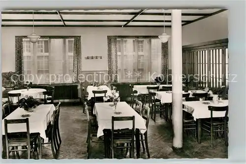 AK / Ansichtskarte Hornberg_Schwarzwald Gasthaus zum Krokodil Gaststube Hornberg Schwarzwald