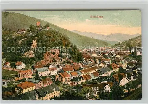 AK / Ansichtskarte Hornberg_Schwarzwald Panorama  Hornberg Schwarzwald