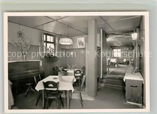 AK / Ansichtskarte Stetten_Bodensee Gaststube Klavier Stetten Bodensee