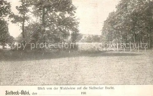 AK / Ansichtskarte Sielbeck_Holsteinische Schweiz Sielbecker Bucht Sielbeck