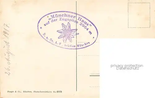 AK / Ansichtskarte Garmisch Partenkirchen Am Schneeferner Zugspitzbesteigung Garmisch Partenkirchen