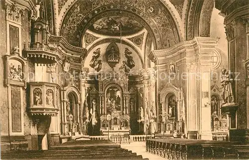 AK / Ansichtskarte Groeden_Tirol St Ulrich Pfarrkirche Inneres Groeden Tirol