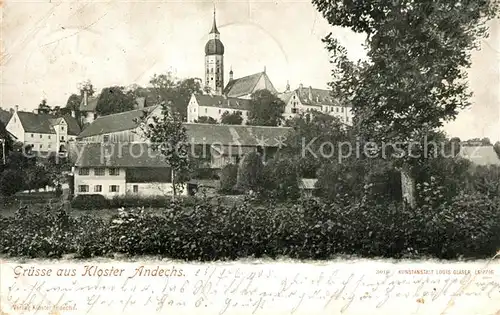 AK / Ansichtskarte Andechs Kloster Andechs Andechs