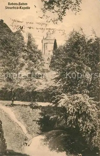 AK / Ansichtskarte Baden Baden Stourdza Kapelle Baden Baden