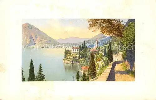 AK / Ansichtskarte Varenna_Lago_di_Como Panorama Varenna_Lago_di_Como
