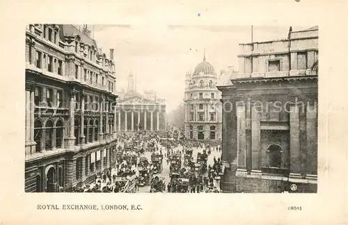 AK / Ansichtskarte London Royal Exchange London