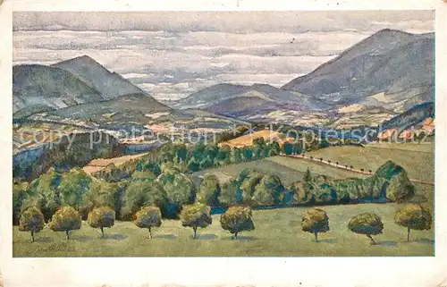 AK / Ansichtskarte Roznov_pod_Radhostem Panorama Roznov_pod_radhostem