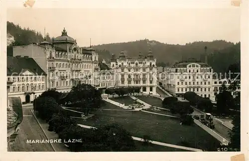 AK / Ansichtskarte Marianske_Lazne Kurbadanlage Marianske_Lazne