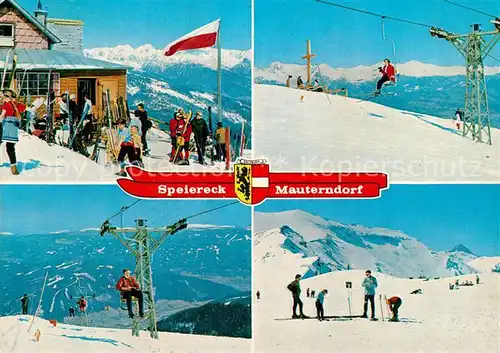 AK / Ansichtskarte Mauterndorf Speiereck Sessellift Mauterndorf