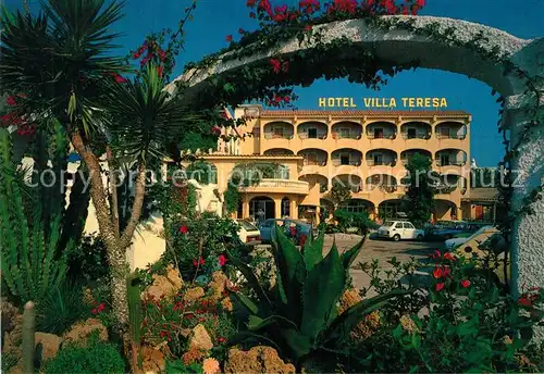 AK / Ansichtskarte Forio_d_Ischia Hotel Villa Teresa Forio_d_Ischia