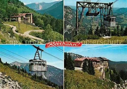 AK / Ansichtskarte Reichenau_Rax Raxbahn Talstation Schneeberg Reichenauertal Reichenau Rax