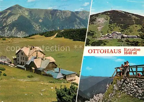 AK / Ansichtskarte Hirschwang_Rax Ottohaus  Hirschwang Rax