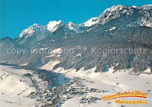 AK / Ansichtskarte Weissenbach_Enns Fliegeraufnahme Dachstein Eselstein Sinabel  Weissenbach Enns