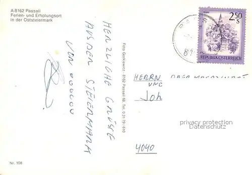 AK / Ansichtskarte Passail Kirche Freibad  Passail