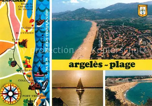 AK / Ansichtskarte Argeles sur Mer  Argeles sur Mer