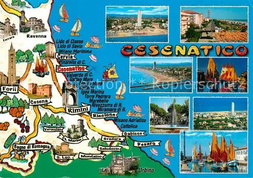 AK / Ansichtskarte Cesenatico  Cesenatico