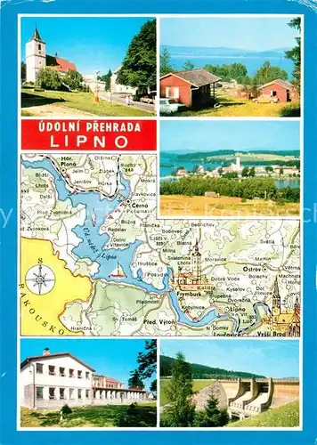 AK / Ansichtskarte Lipno Horni Plana Cerna Posumavi Lipno
