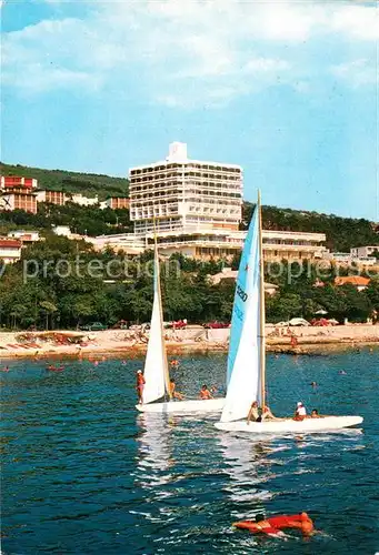 AK / Ansichtskarte Crikvenica_Kroatien Hotel Omorika Crikvenica Kroatien