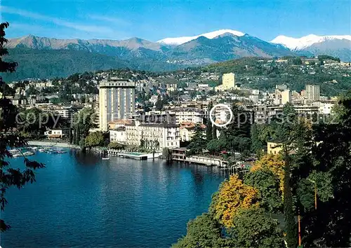 AK / Ansichtskarte Cassarate_Lugano_TI Hotel Atlantico Cassarate_Lugano_TI