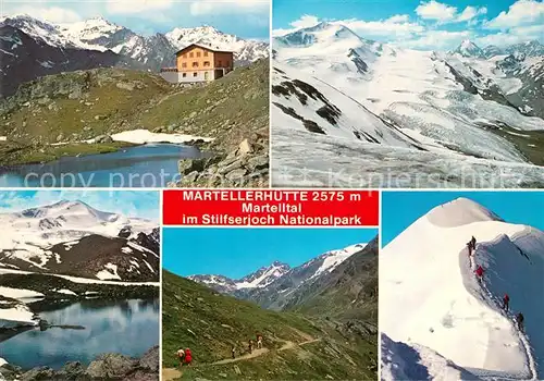 AK / Ansichtskarte Lana_Meran Marteller Huette Lana_Meran