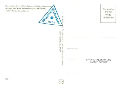 AK / Ansichtskarte Arnoldstein Derilaendereckhuette Arnoldstein