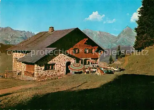 AK / Ansichtskarte Alt_St_Johann Berggasthau Sellamatt Alt_St_Johann