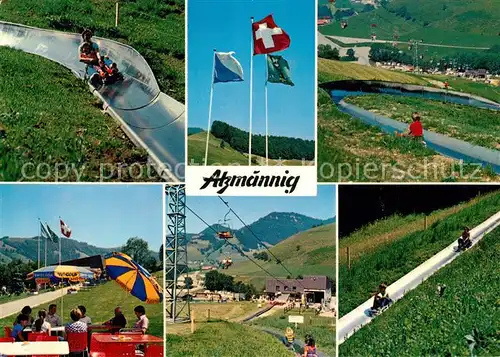 AK / Ansichtskarte Goldingen Atzmaennig Sommerrodelbahn Goldingen