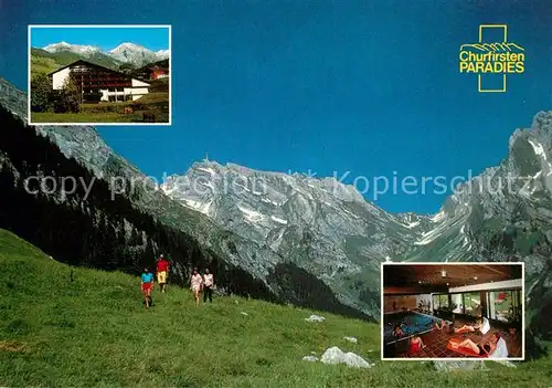 AK / Ansichtskarte Unterwasser_Toggenburg Hotel Restaurant Saentis Unterwasser Toggenburg