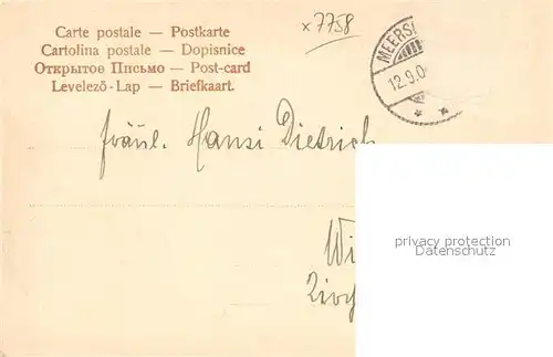 AK / Ansichtskarte Meersburg_Bodensee Lehrerseminar und Hafen Meersburg Bodensee