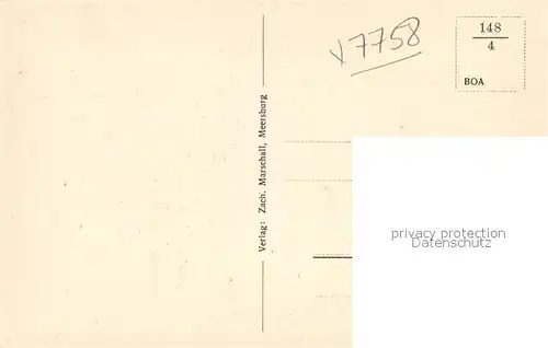 AK / Ansichtskarte Meersburg_Bodensee Domaeneamt und Lehrerseminar Ansicht vom See aus Meersburg Bodensee