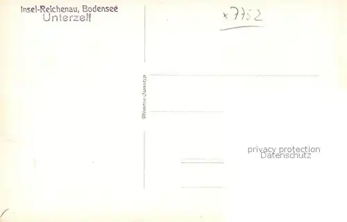 AK / Ansichtskarte Unterzell_Reichenau Kirche Ansicht vom See aus 