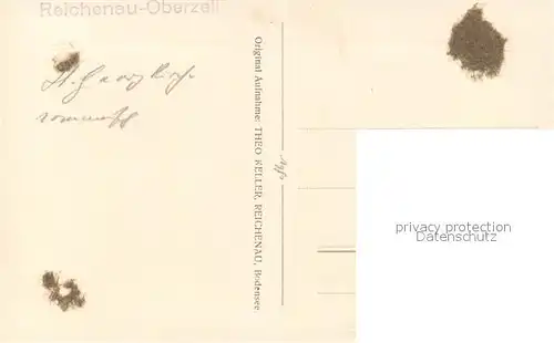 AK / Ansichtskarte Oberzell_Reichenau Kirche Oberzell Reichenau