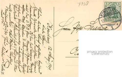 AK / Ansichtskarte Konstanz_Bodensee Husenstein Gedenkstein Johannes Hus Konstanz_Bodensee