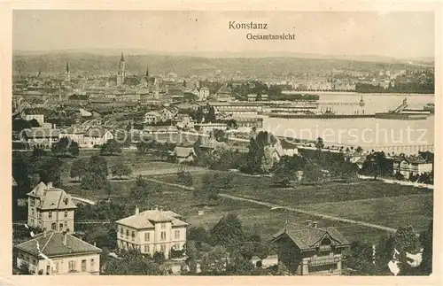 AK / Ansichtskarte Konstanz_Bodensee Gesamtansicht Konstanz_Bodensee