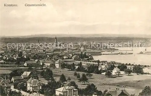 AK / Ansichtskarte Konstanz_Bodensee Gesamtansicht Konstanz_Bodensee