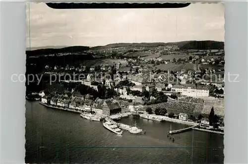 AK / Ansichtskarte Meersburg_Bodensee Fliegeraufnahme Meersburg Bodensee