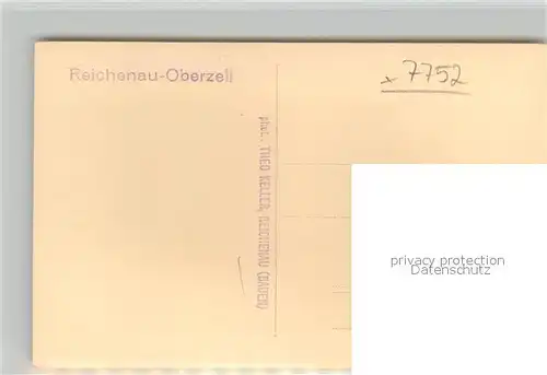 AK / Ansichtskarte Oberzell_Reichenau Kirche Oberzell Reichenau