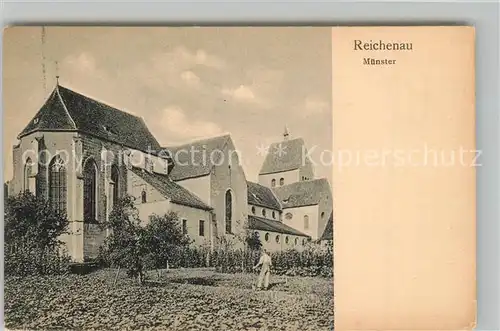 AK / Ansichtskarte Insel_Reichenau Muenster Kirche Insel Reichenau