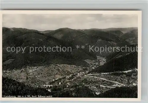 AK / Ansichtskarte Hornberg_Schwarzwald Panorama Hornberg Schwarzwald