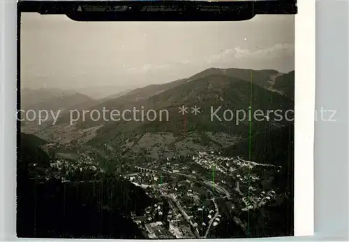 AK / Ansichtskarte Hornberg_Schwarzwald Fliegeraufnahme Hornberg Schwarzwald