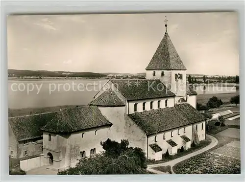 AK / Ansichtskarte Oberzell_Reichenau Kirche St Georg Oberzell Reichenau
