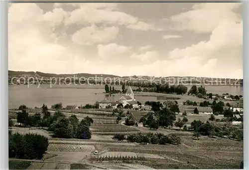 AK / Ansichtskarte Oberzell_Reichenau Fliegeraufnahme Oberzell Reichenau